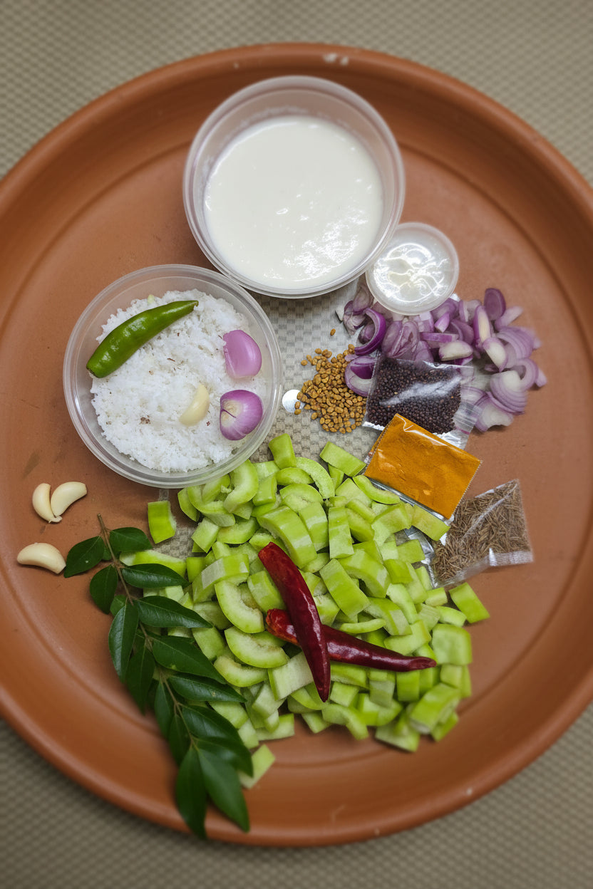 Padavalam Moru Curry Ready To Cook with all ingredients- Ready To Cook - (4 Pax) - Q167