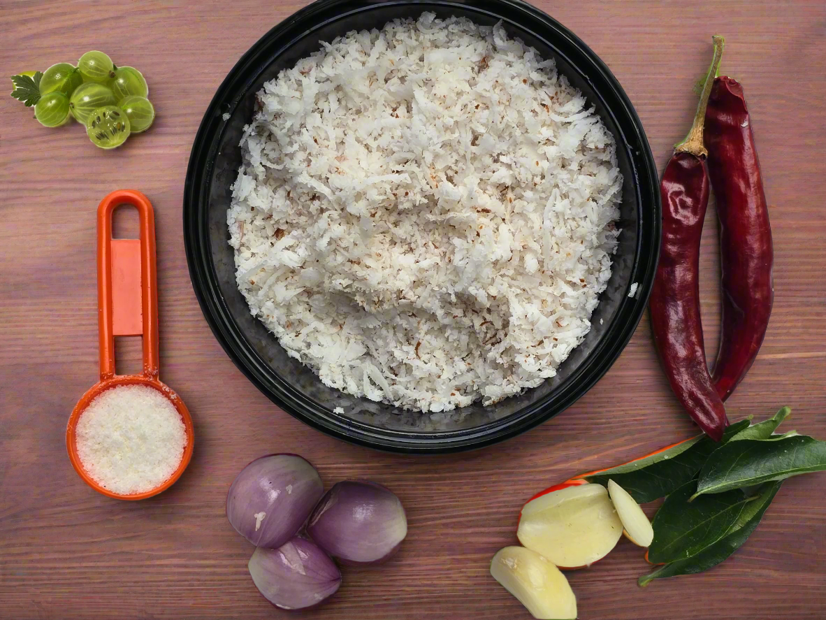 Nellikka Chammanthi with all ingredients - Ready To Cook - (4 Pax) - Q157