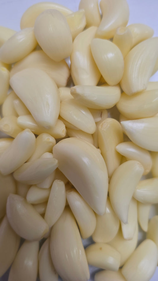 Fresh Cleaned Garlic 100 gm -QV102