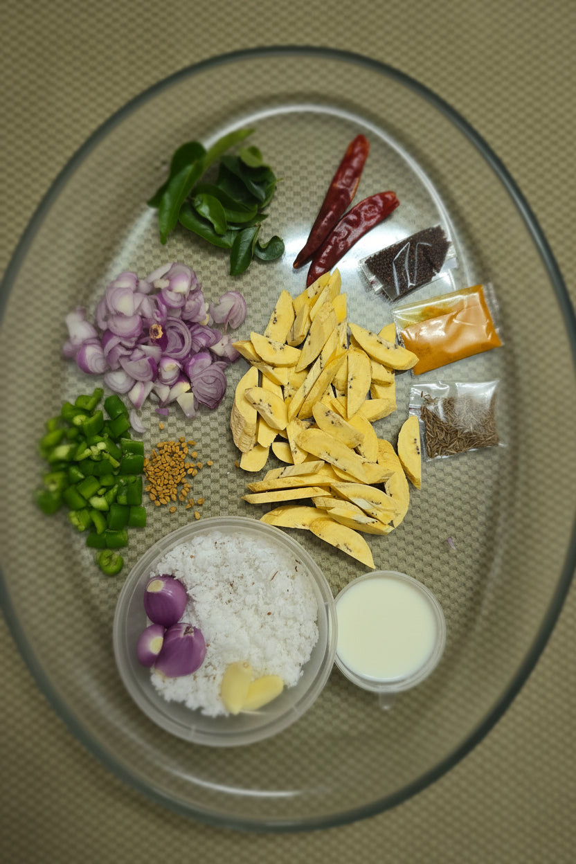 Fresh Kalan Ready To Cook  with all ingredients- Ready To Cook - (4 Pax) - Q110