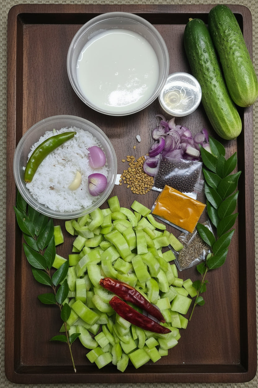 Padavalam Moru Curry Ready To Cook  with all ingredients- Ready To Cook - (4 Pax) - Q167