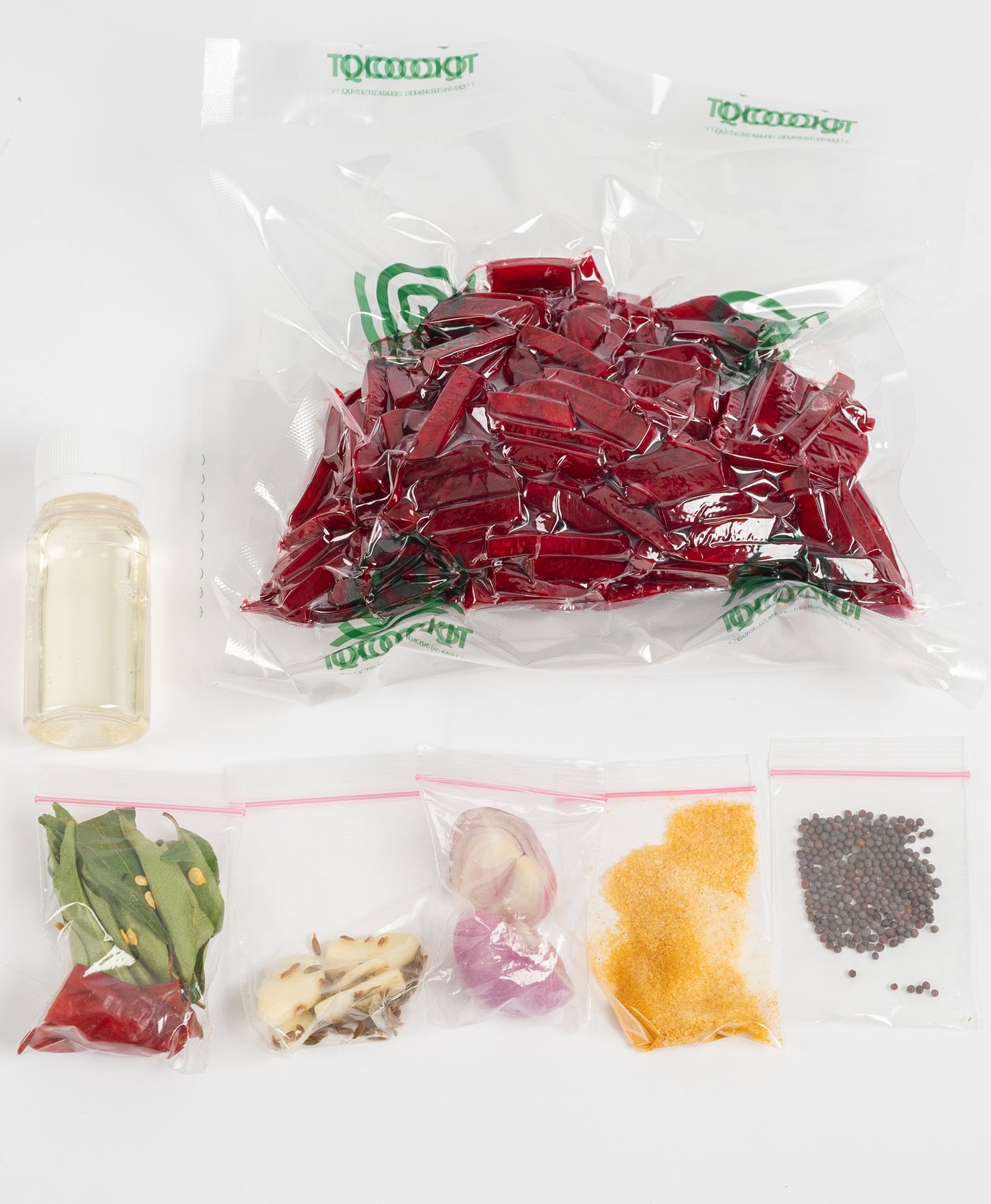 Fresh Beetroot Mezhukkuperatty Cut Vegetables with all ingredients- Ready To Cook