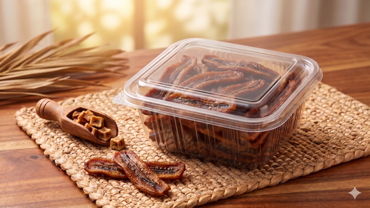 sun dried ripe banana