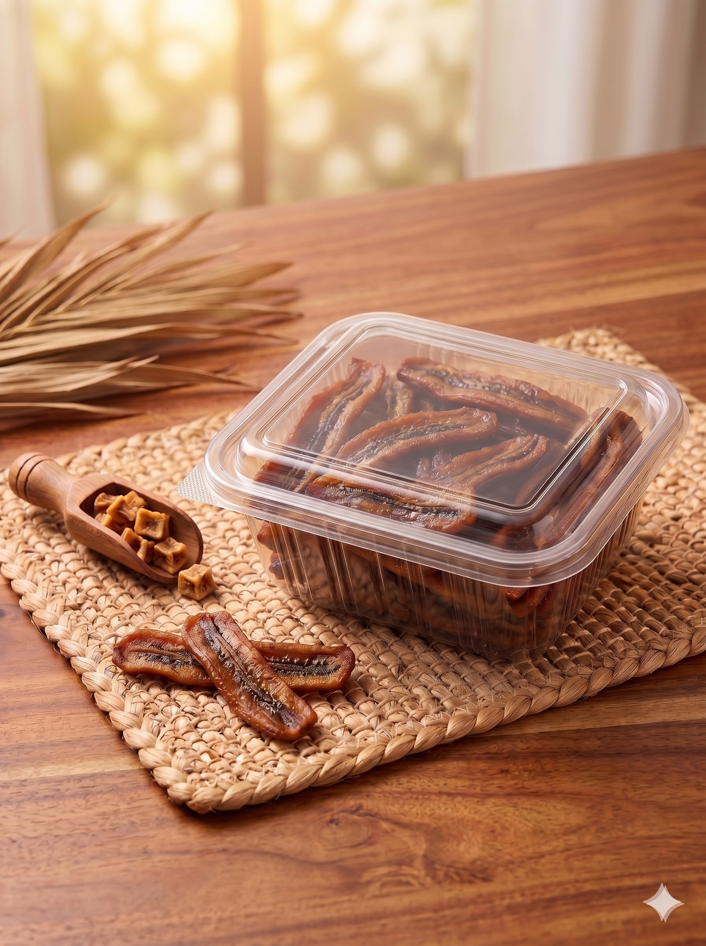 sun dried ripe banana