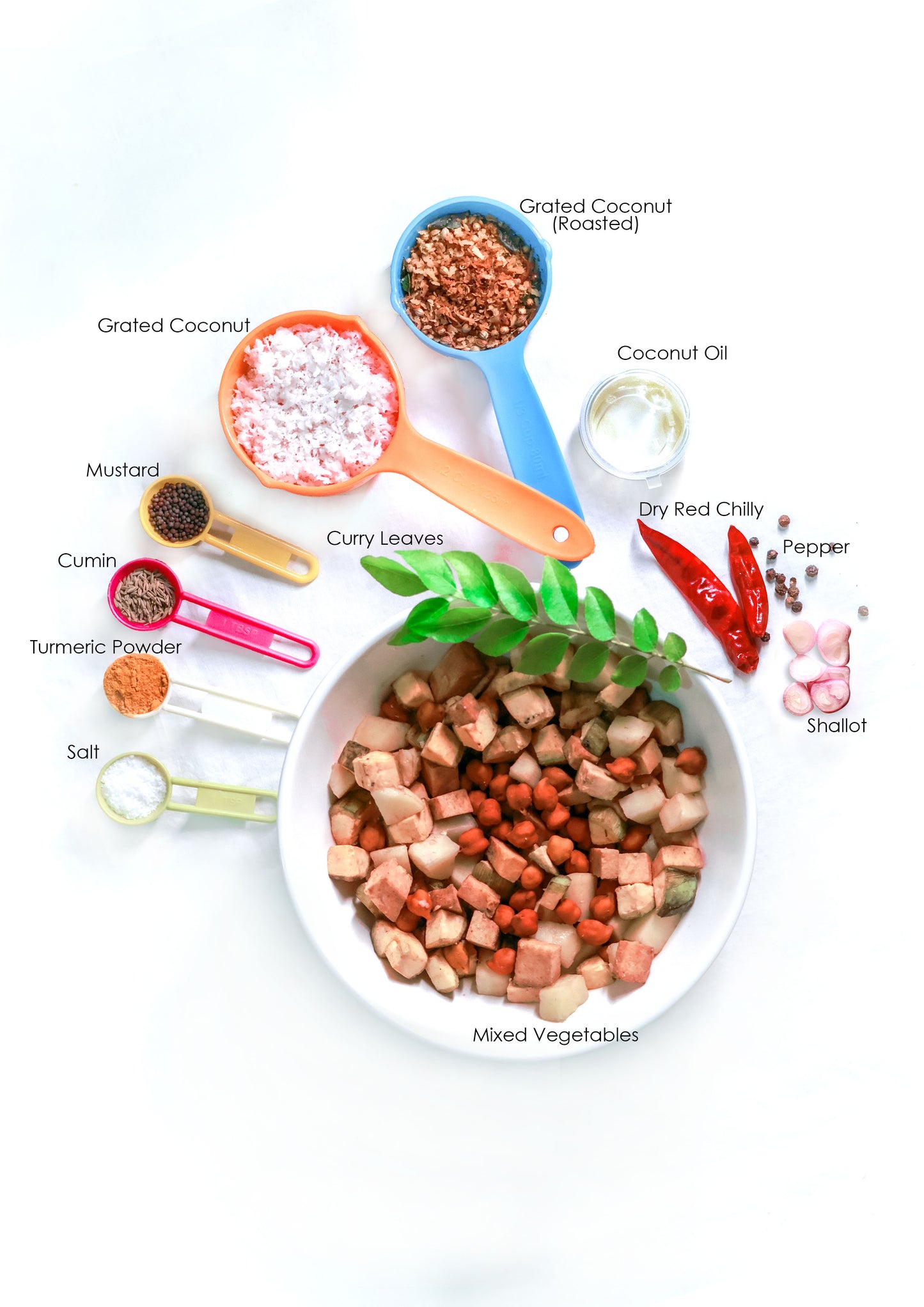 Koottucurry with all ingredients -Ideal for Four people -Ready To Cook - (4 Pax) - Q104